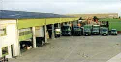 Zelte Barrawasser Unternehmens-Fuhrpark