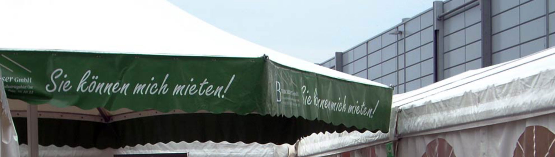 Lagerzelte mieten
